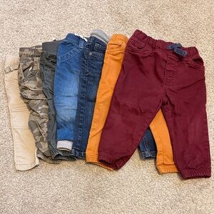 7 pairs of kids pants